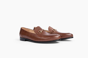 W.M. Gibson Men's Loafers in Brown - Quarter