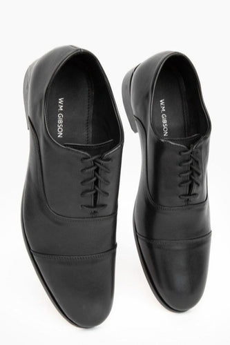 W.M. Gibson Oxford Leather Shoes in Black